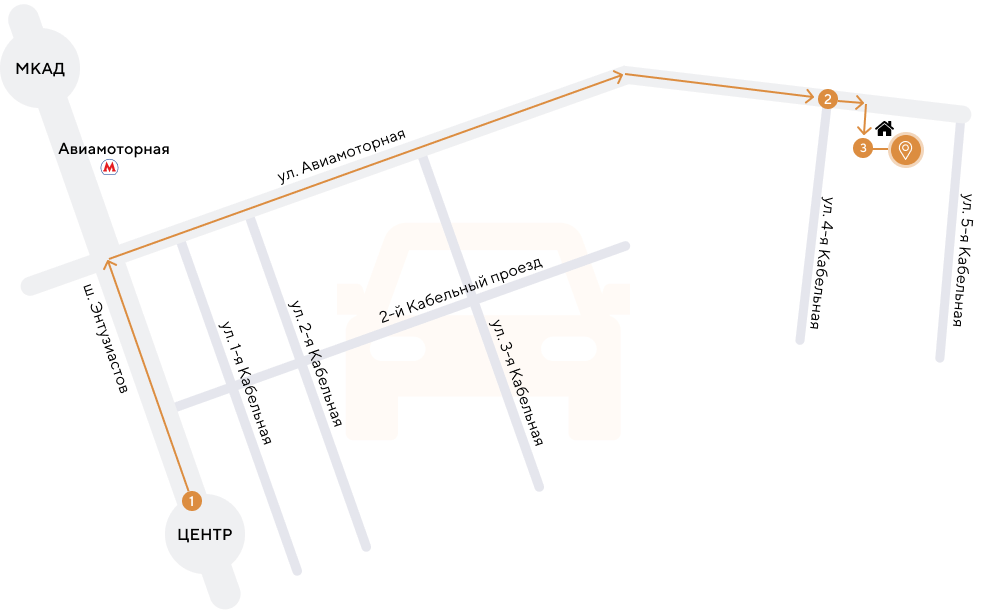 Схема проезда