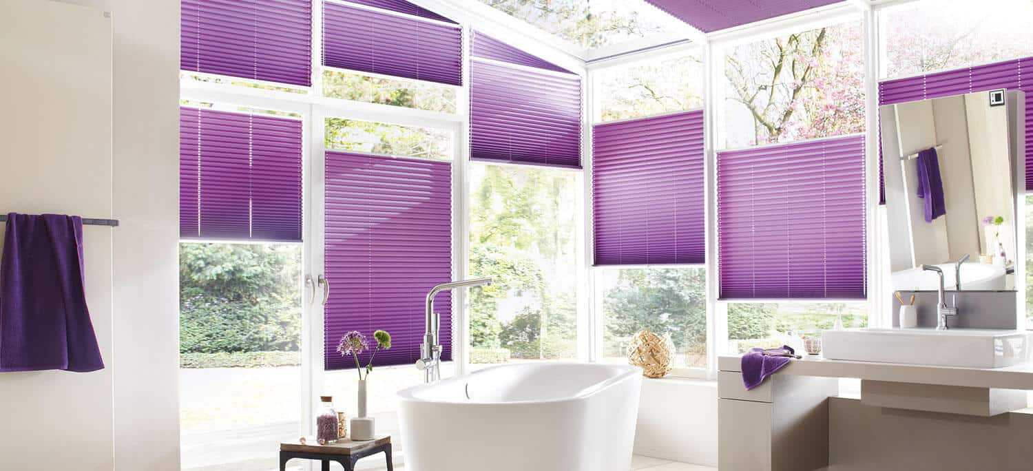 Рулонные шторы в ванную и в туалет