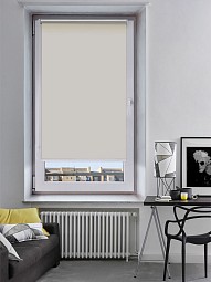 Рулонная штора THERMO Black-Out 65 см, св. бежевый