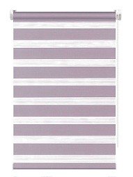 Рулонная штора зебра FixLine BASE 50 см, лиловый