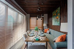 Горизонтальные жалюзи из дерева Павловния