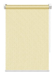 Рулонная штора FixLine EFFECT 50 см, св.желтый