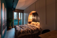 Рулонные кассетные шторы UNI под дерево