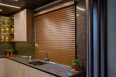 Горизонтальные жалюзи из дерева Павловния