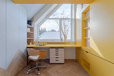 Шторы гофре сложной формы для детской