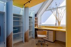 Шторы гофре сложной формы для детской