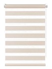 Рулонная штора зебра FixLine BASE 55 см, бежевый