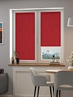 Рулонная штора FixLine BASIC 90 см, красный