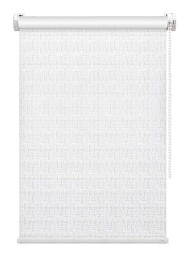 Рулонная штора FixLine TWIST Black-Out 75 см, белый