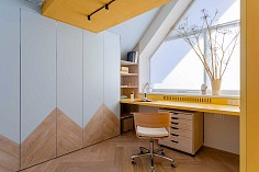 Шторы гофре сложной формы для детской