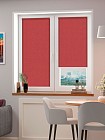 Рулонная штора FixLine EFFECT 90 см, красный
