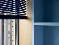 Горизонтальные алюминиевые жалюзи 25мм. Моторизация