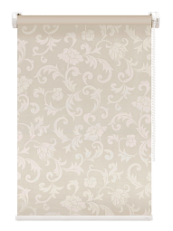 Рулонная штора FixLine BLOOM 65 см, бежевый