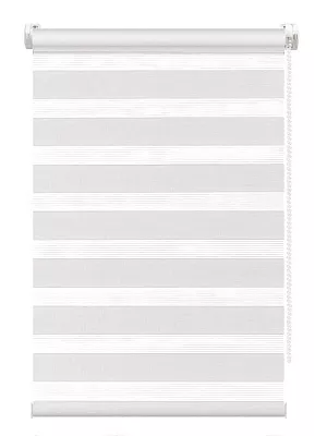 Рулонная штора зебра FixLine BASE