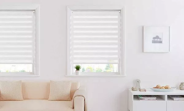 Рулонная штора зебра FixLine BASE