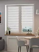 Рулонная штора зебра FixLine BASE